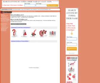 3Dtext.com(Create Free 3D Banners for Your Web Pages) Screenshot