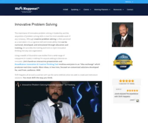 3Dthinkers.com(Understanding business innovation management & problem solving techniques) Screenshot