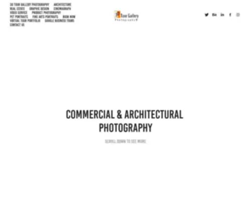 3Dtourgallery.us(3D Tour GallerY Photography) Screenshot