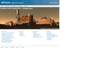 3Dtrains.com(Add-ons for Microsoft Train Simulator® & Railworks®) Screenshot