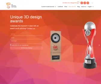3Dtrophyfactory.com(3D Trophy Factory) Screenshot