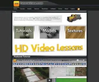 3Dtutorialzone.com(3dtutorialzone) Screenshot