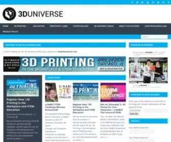 3Duniverse.org(3D Universe) Screenshot