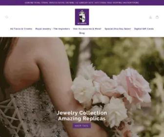 3Dvanity.com(Royal Wedding Tiaras) Screenshot