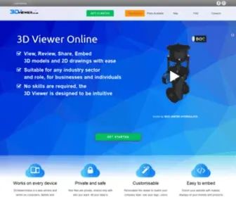 3Dvieweronline.com(3d viewer online) Screenshot