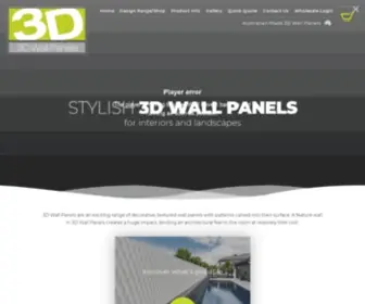 3Dwallpanels.com.au(3D Wall Panels) Screenshot