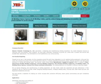 3Dweldingfixture.com(3D Welding Tables Manufacturer) Screenshot