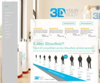 3Dyourbody.de(3D Figuren Berlin) Screenshot