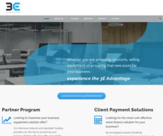 3Eadvantage.com(Asset & Equipment Finance Solutions) Screenshot