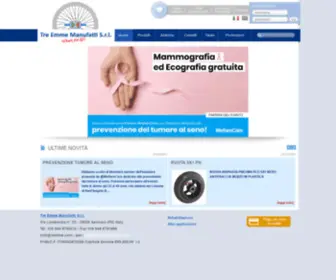 3Emme.com(Differenziali e gomme poliuretaniche per carrozzine) Screenshot