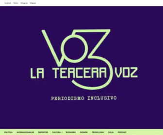 3Eravoz.com(Periodismo inclusivo) Screenshot