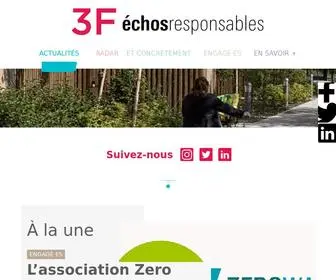 3F-Ecoresponsable.fr(3F Ecoresponsable) Screenshot