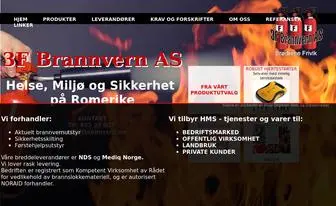 3Fbrannvern.no(3F Brannvern AS) Screenshot