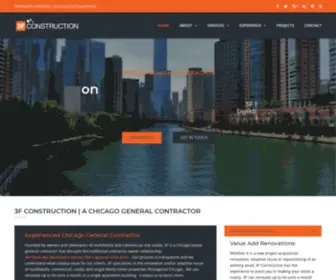 3Fconstruction.net(Chicago General Contractor) Screenshot