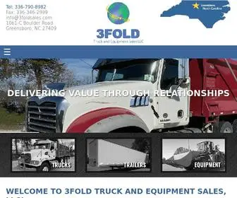 3Foldsales.com(3Fold Truck and Equipment Sales) Screenshot