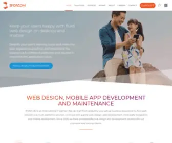 3Forcom.com(Web design Vietnam) Screenshot