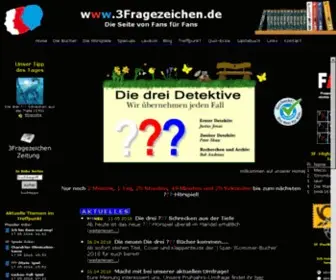 3Fragezeichen.de(Die drei Fragezeichen) Screenshot