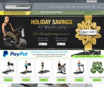 3Gcardio.com(Treadmills) Screenshot