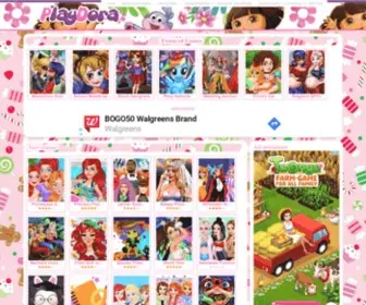 3GG.org(Play Dora Girl Games) Screenshot