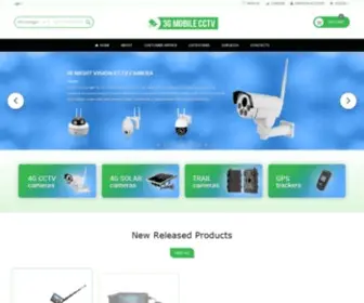 3Gmobilecctv.com(3G 4G IP CCTV Cameras for Sale Online in UK) Screenshot