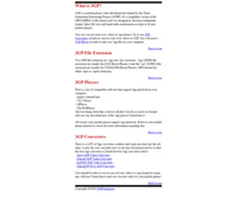 3Gpformat.net(3GP Format) Screenshot