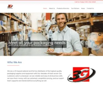 3GPKG.com(3G Packaging Inc) Screenshot