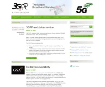 3GPP.org(3GPP) Screenshot