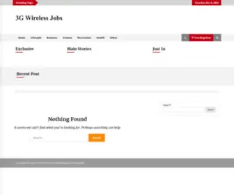 3Gwirelessjobs.com(楚雄镜磕工贸有限公司) Screenshot