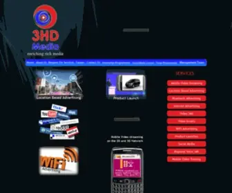 3Hdmedia.com(3HD Media) Screenshot