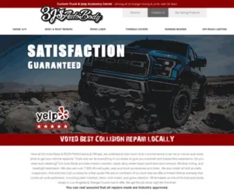 3Jsautobody.com(3J's Auto Body) Screenshot