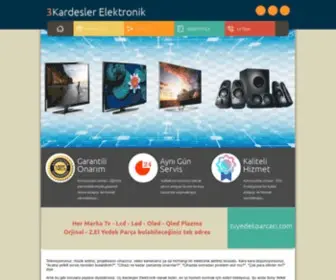 3Kardesler.com(Sunny Yetkili Servisi) Screenshot