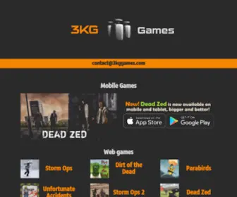 3Kggames.com(3KG Games) Screenshot