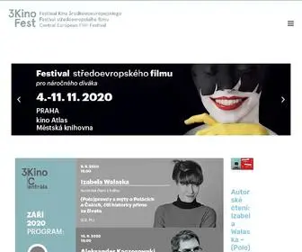 3Kino.cz(Mezinárodní filmový festival 3Kino – Praha (MFF 3Kino – Praha)) Screenshot