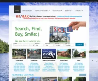 3Lakesrealestate.com(RE/MAX Northern Lakes) Screenshot