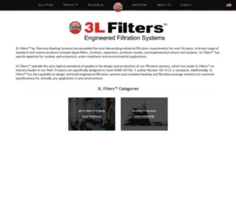 3Lfilters.com(3L Filters™ from CCI Thermal Technologies Inc) Screenshot