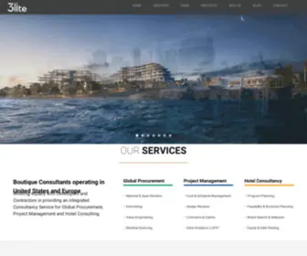 3Lite.co(Global Procurement of Architectural Finishes) Screenshot