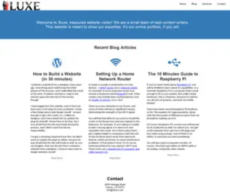 3Luxe.com(3Luxe) Screenshot