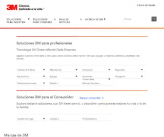 3M.com.bo(3M Productos) Screenshot