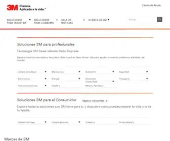 3M.com.pe(3m ciencia) Screenshot