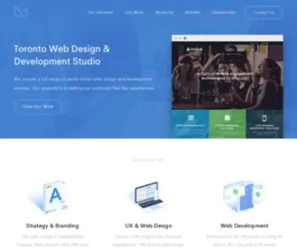 3Magine.com(Web Design Toronto Agency Offering Custom Website Design & Development Services. 3magine) Screenshot