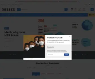 3Masks.net(N95) Screenshot