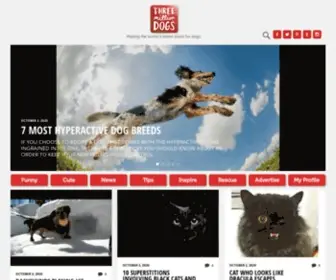 3Milliondogs.com(3 Million Dogs) Screenshot