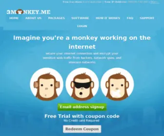 3Monkey.me(New VPN Product) Screenshot