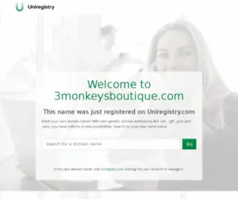 3Monkeysboutique.com(3Monkeysboutique) Screenshot