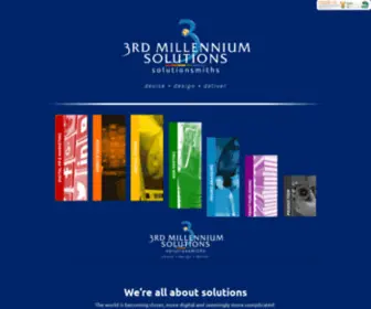 3MS.co.za(3rd Millennium Solutions) Screenshot