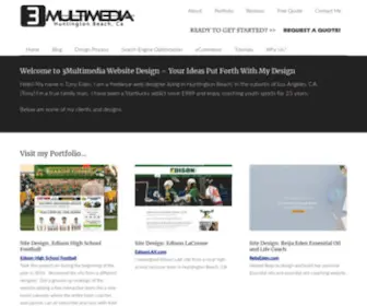 3Multimedia.com(Orange County Web Design) Screenshot