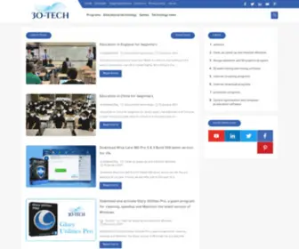 3O-Tech.com(A software download site) Screenshot