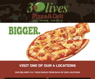 3Olivespizzanc.com(3Olivespizzanc) Screenshot