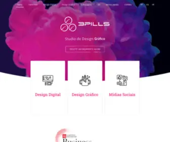 3Pills.com.br(3pills Studio Design) Screenshot