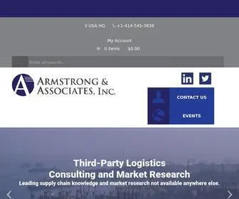 3Plogistics.com(Third-Party Logistics (3PL) Market Research, Strategy, M&A Advisory, and Outsourcing.Armstrong & Associates) Screenshot